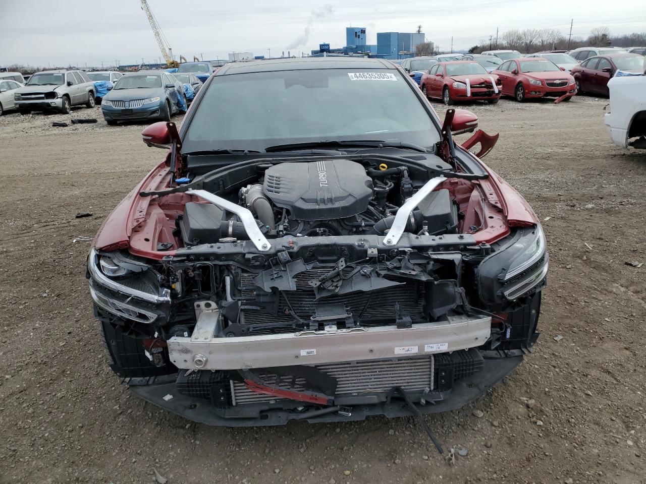 2022 GENESIS G70 BASE VIN:KMTG54TE4NU088387