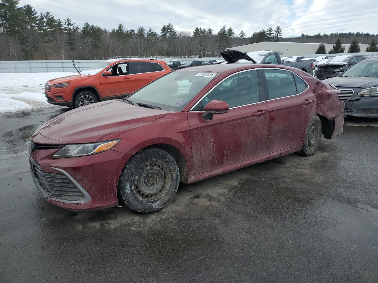 2022 TOYOTA CAMRY LE VIN:4T1C31AK2NU597657