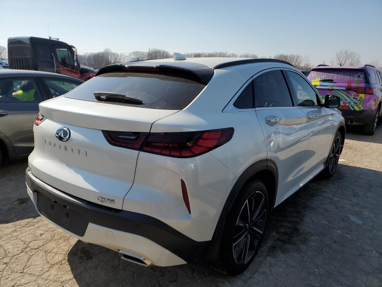 2022 INFINITI QX55 LUXE VIN:3PCAJ5J3XNF114250