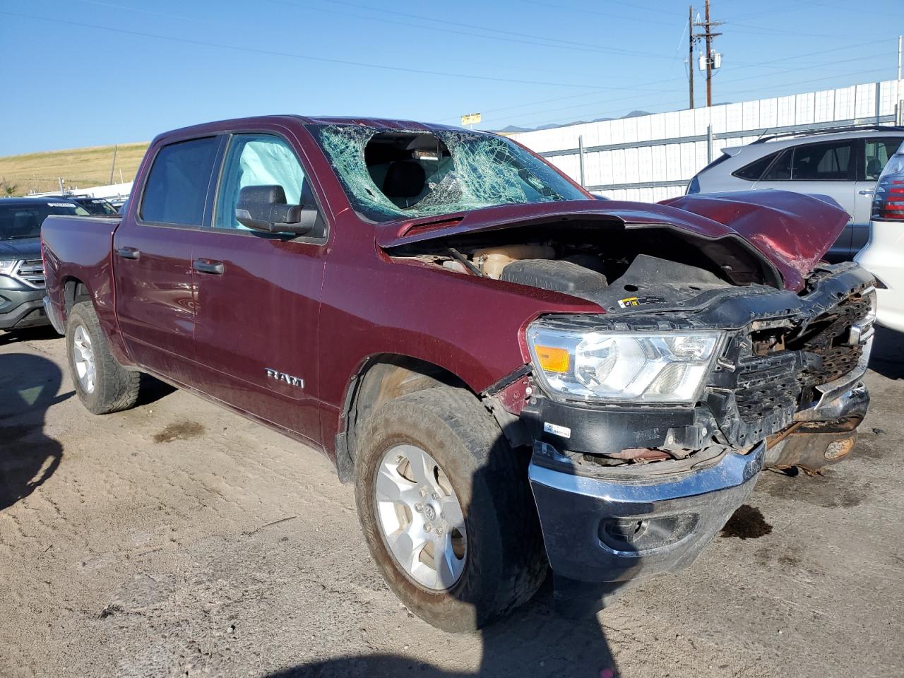 2023 RAM 1500 BIG HORN/LONE STAR VIN:1C6RRFFG3PN521125