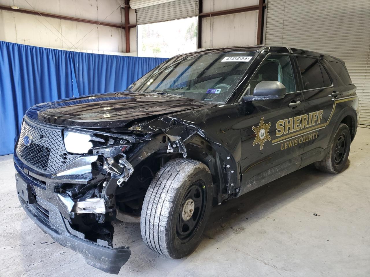 2023 FORD EXPLORER POLICE INTERCEPTOR VIN:1FM5K8AB4PGC20138