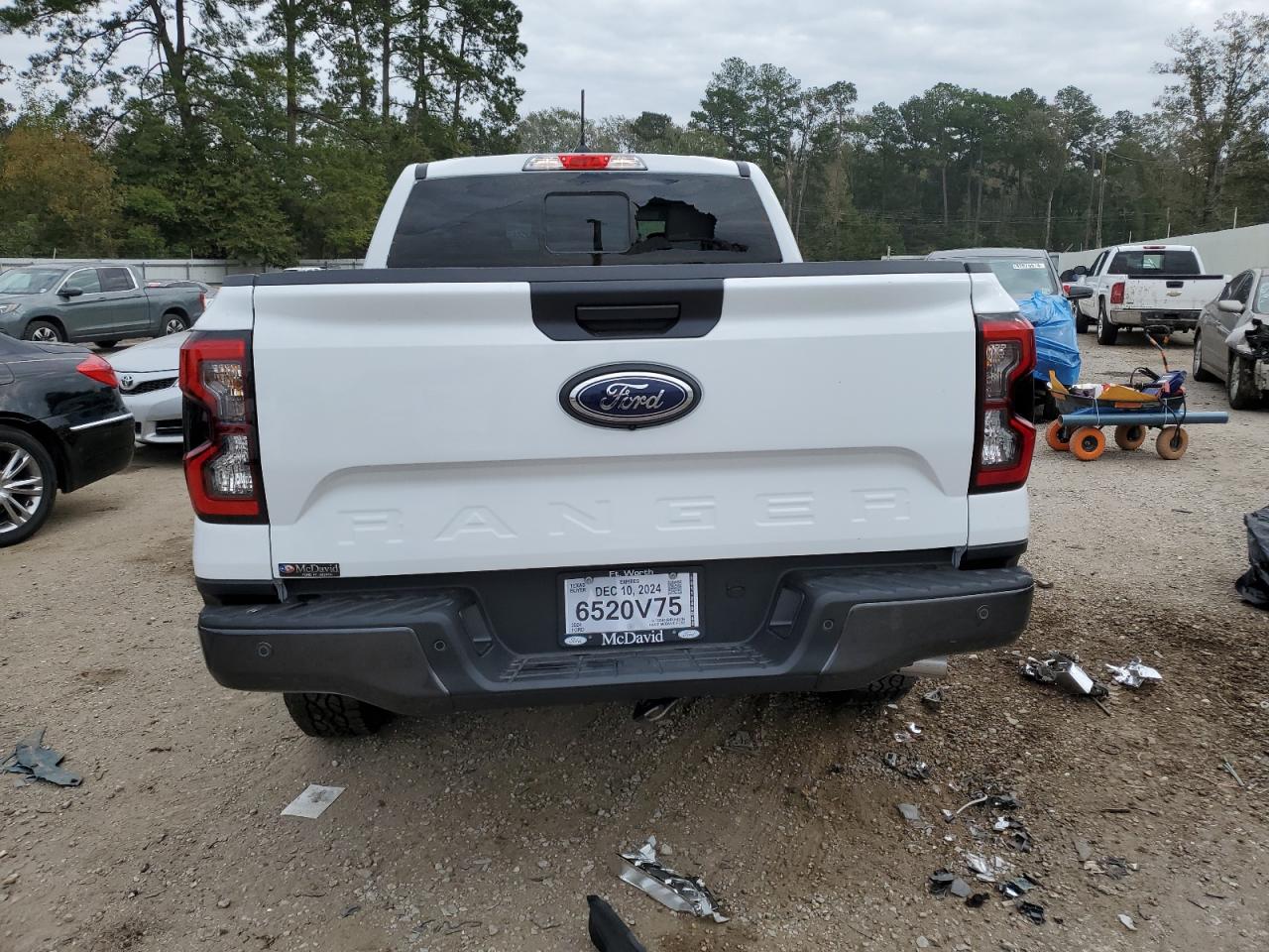 2024 FORD RANGER XLT VIN:1FTER4GH9RLE42284