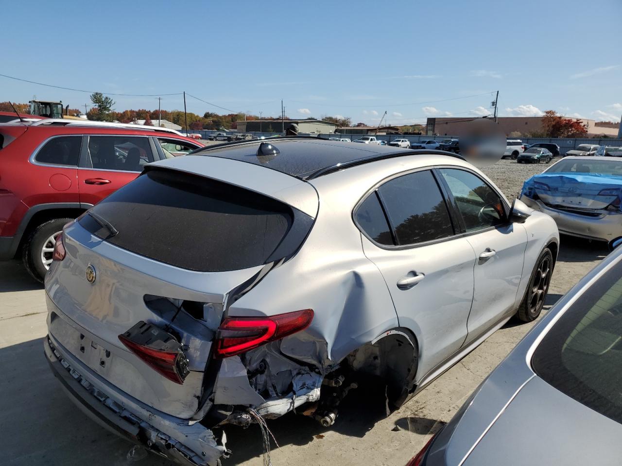 2022 ALFA ROMEO STELVIO TI VIN:ZASPAKBN7N7D29512