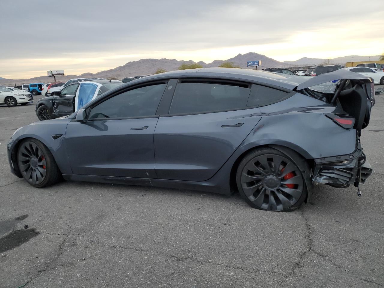 2022 TESLA MODEL 3  VIN:5YJ3E1ECXNF293535
