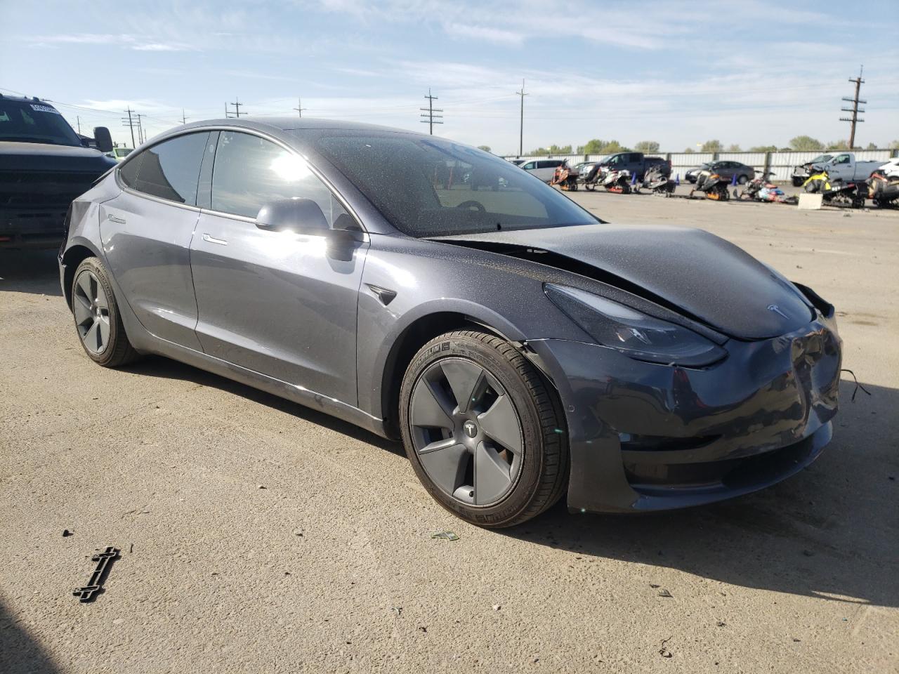 2022 TESLA MODEL 3  VIN:5YJ3E1EB0NF275567