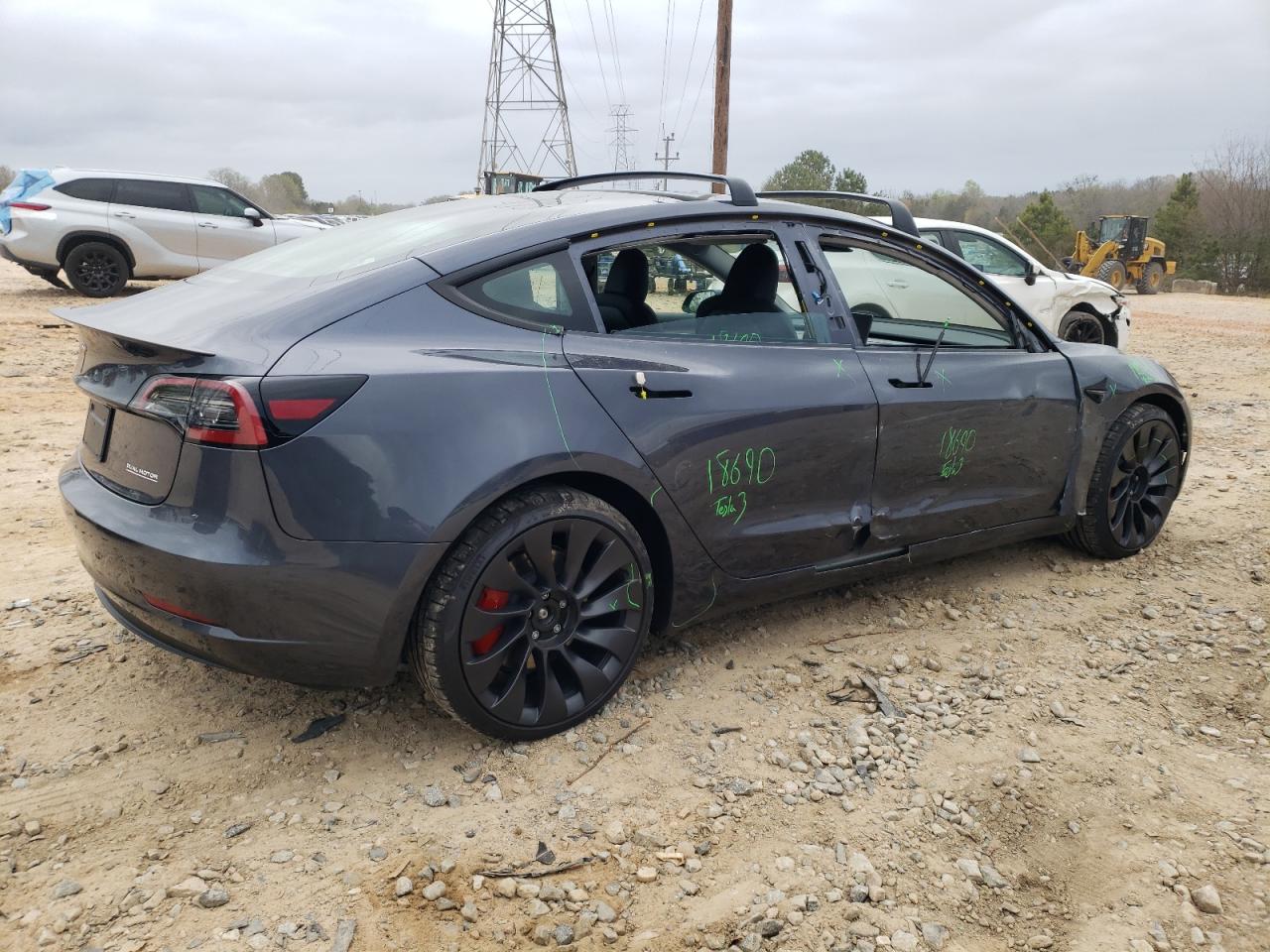 2023 TESLA MODEL 3  VIN:5YJ3E1EC5PF699032