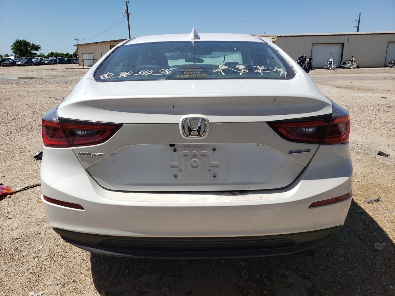 2022 HONDA INSIGHT EX VIN:19XZE4F59NE008356