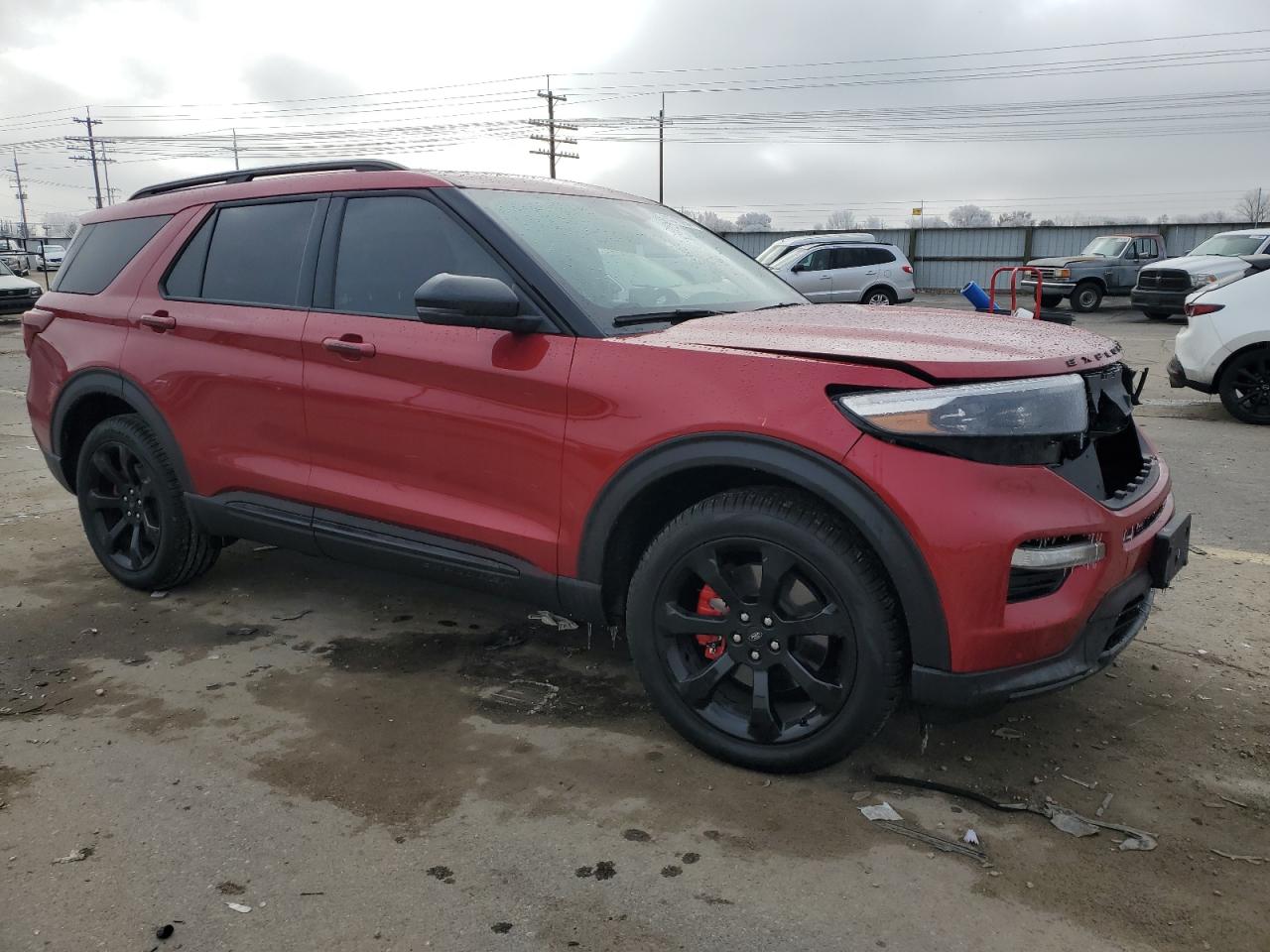 2024 FORD EXPLORER ST VIN:1FM5K8GC6RGA71444