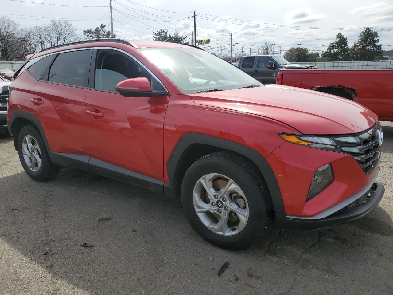 2022 HYUNDAI TUCSON SEL VIN:5NMJBCAE6NH030802