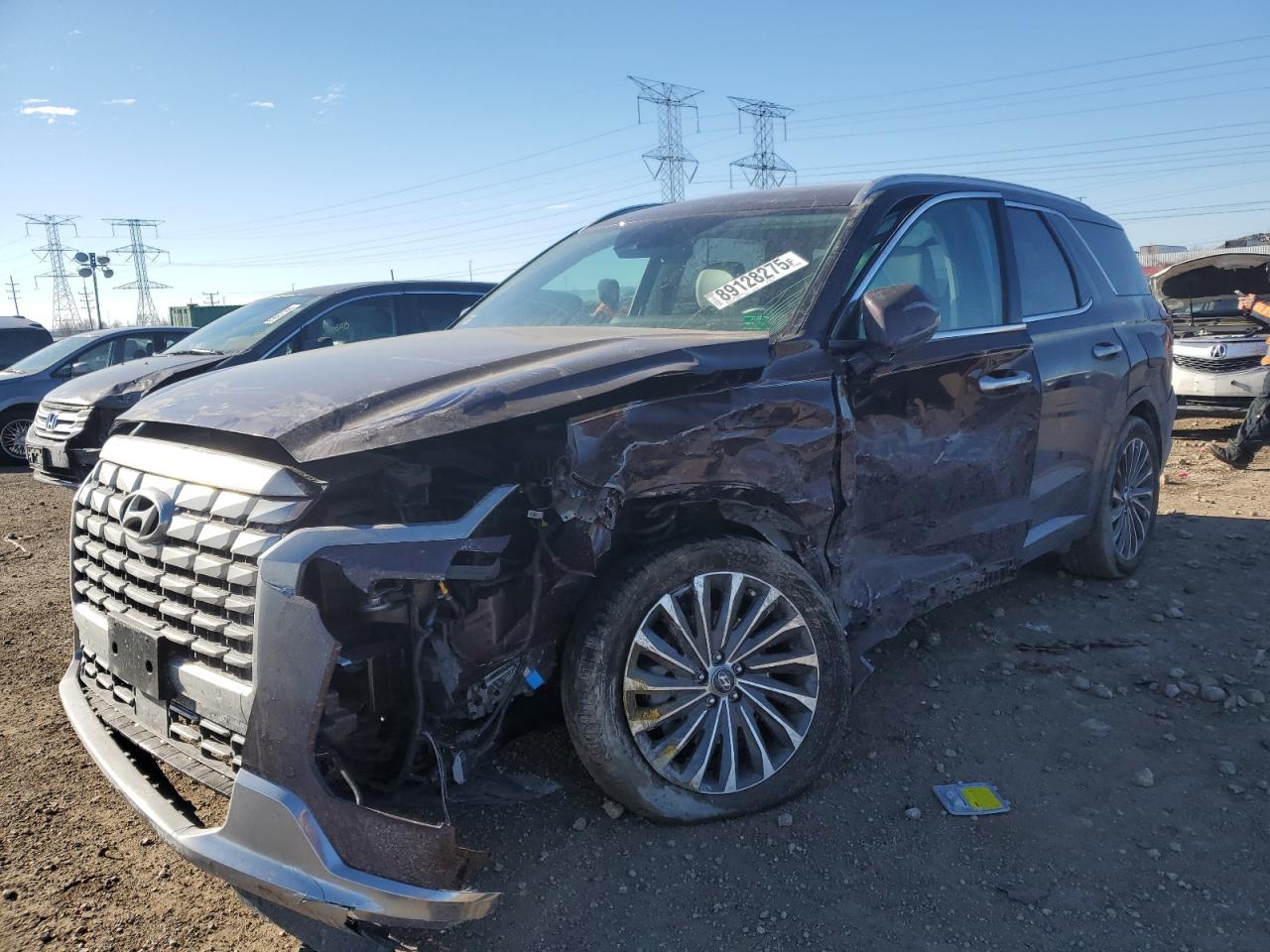 2023 HYUNDAI PALISADE CALLIGRAPHY VIN:KM8R7DGE8PU547480