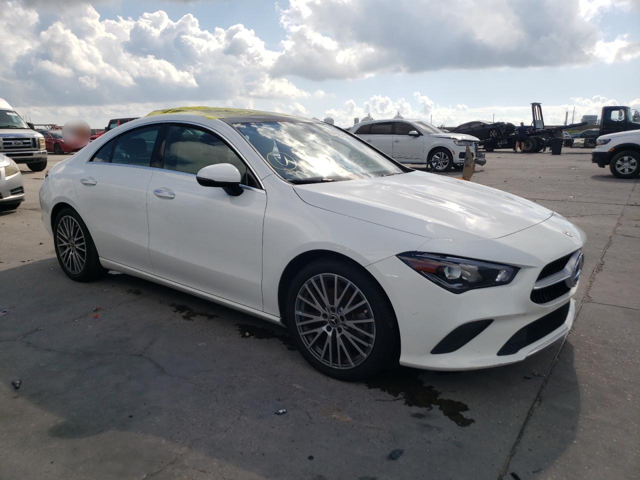 2022 MERCEDES-BENZ CLA 250 VIN:W1K5J4GB0NN251313