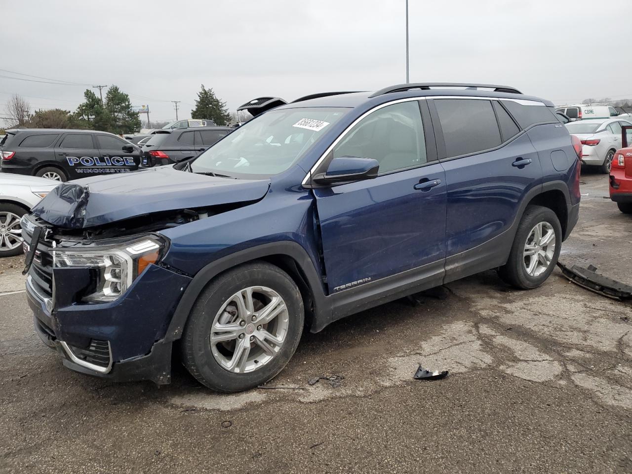 2022 GMC TERRAIN SLE VIN:3GKALMEV5NL206937