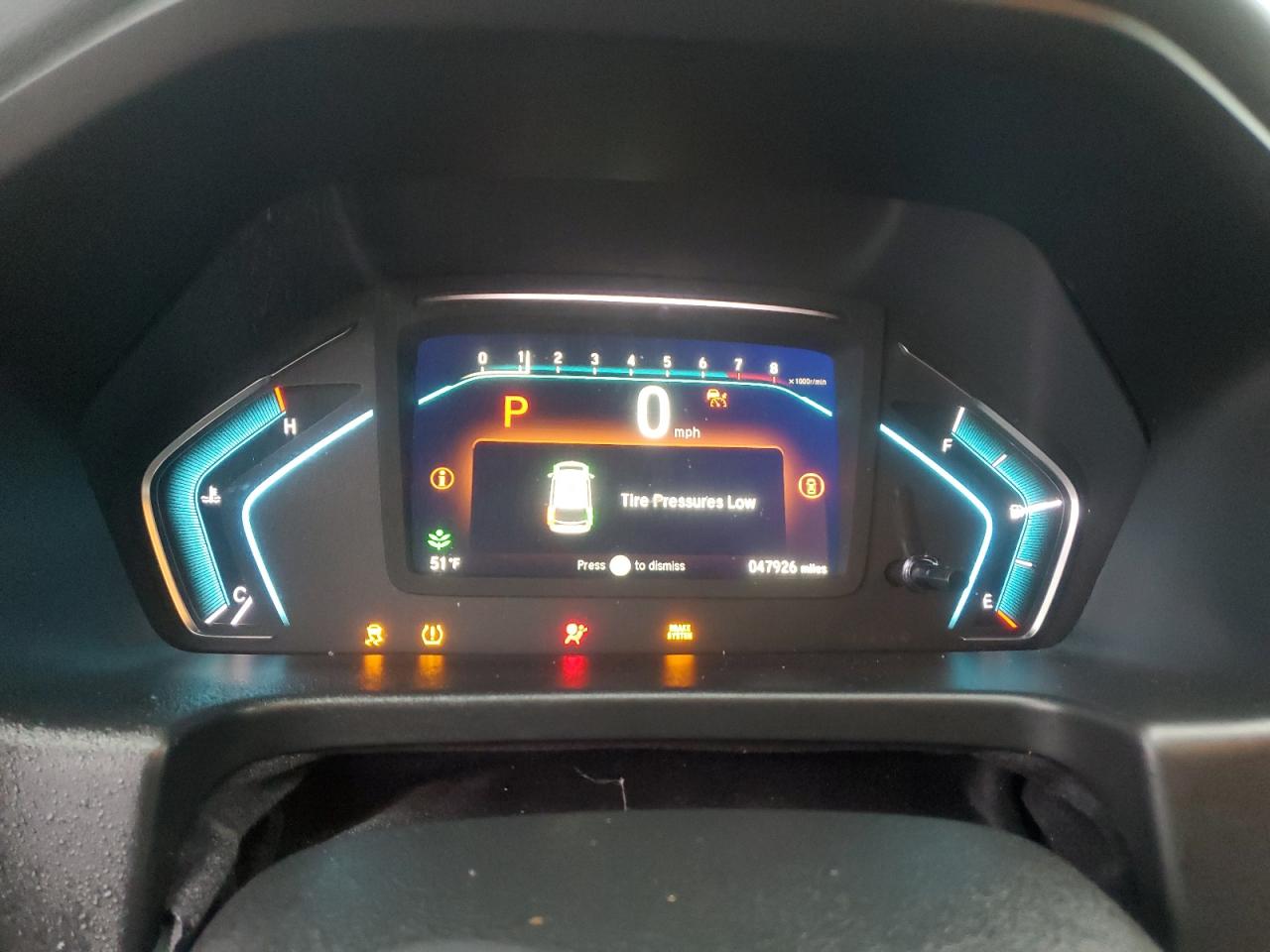 2022 HONDA ODYSSEY TOURING VIN:5FNRL6H8XNB063093