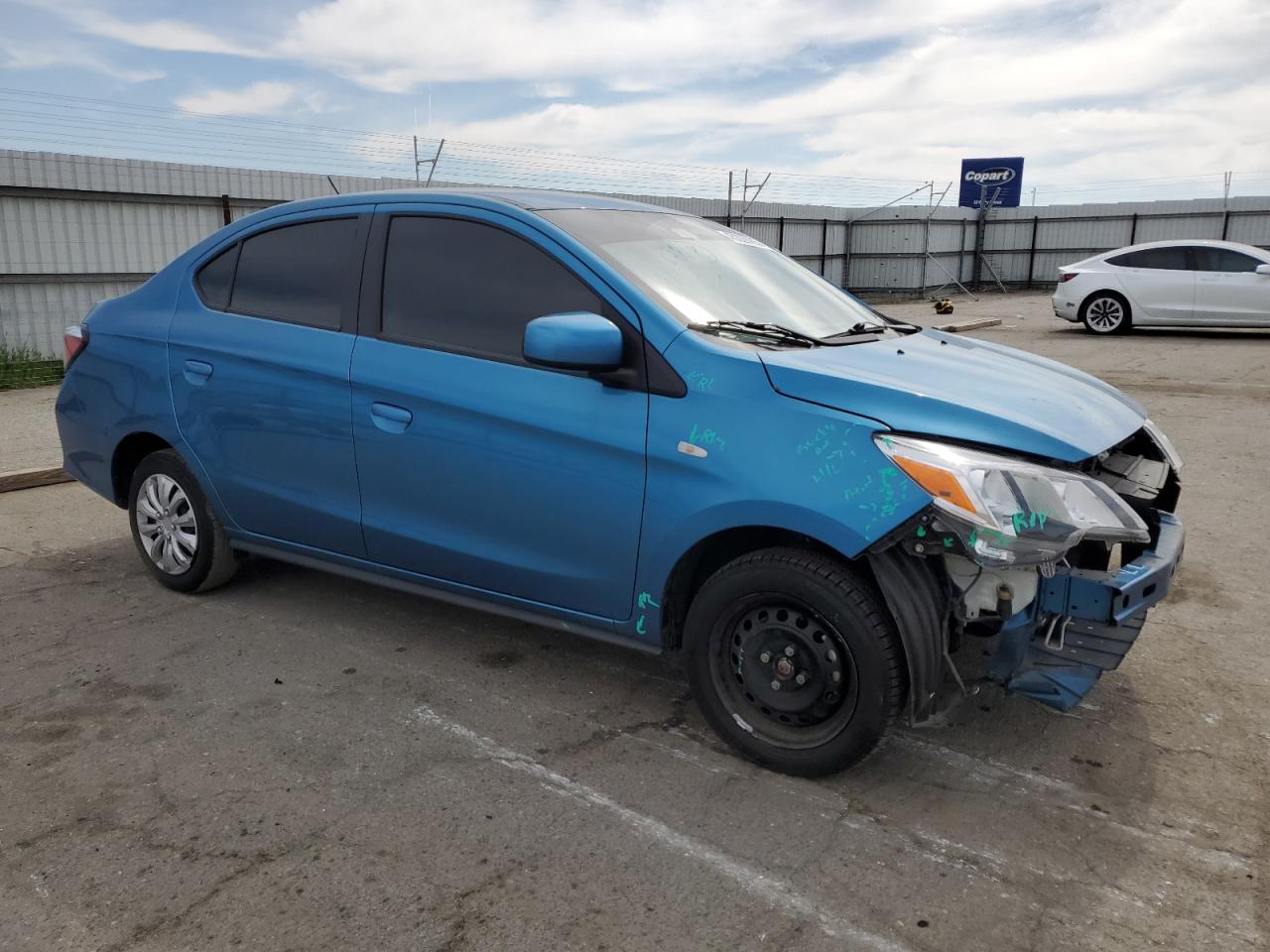 2022 MITSUBISHI MIRAGE G4 ES VIN:ML32FUFJ5NHF06906