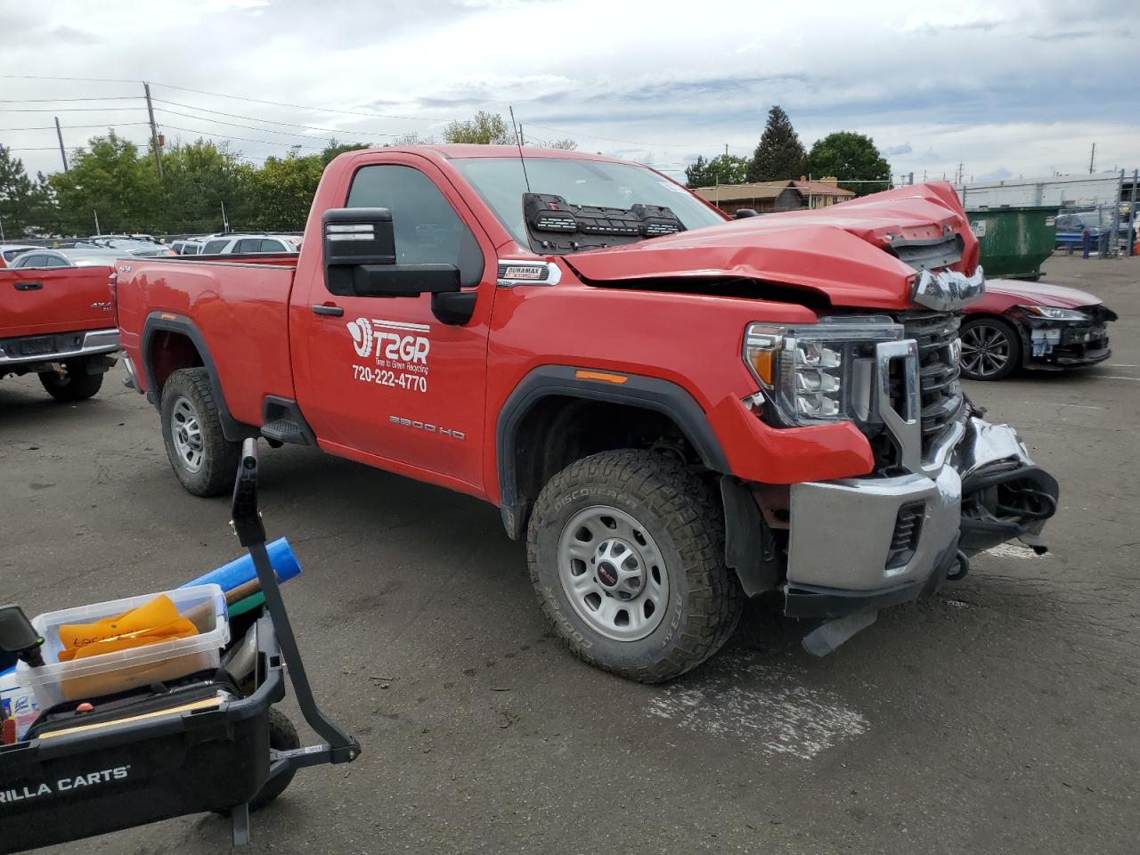 2022 GMC SIERRA K3500 VIN:1GT39SEY0NF345448