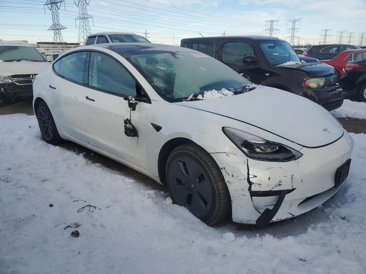 2022 TESLA MODEL 3  VIN:5YJ3E1EB4NF361819
