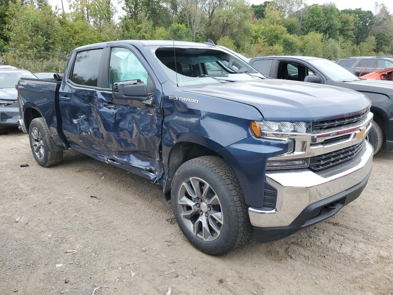 2022 CHEVROLET SILVERADO LTD K1500 LT-L VIN:1GCPYJEK5NZ235181