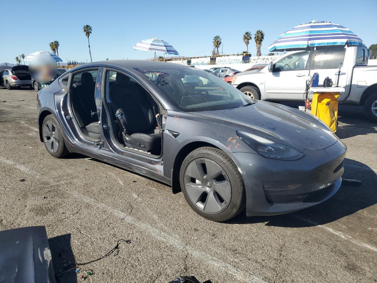 2022 TESLA MODEL 3  VIN:5YJ3E1EB1NF163084
