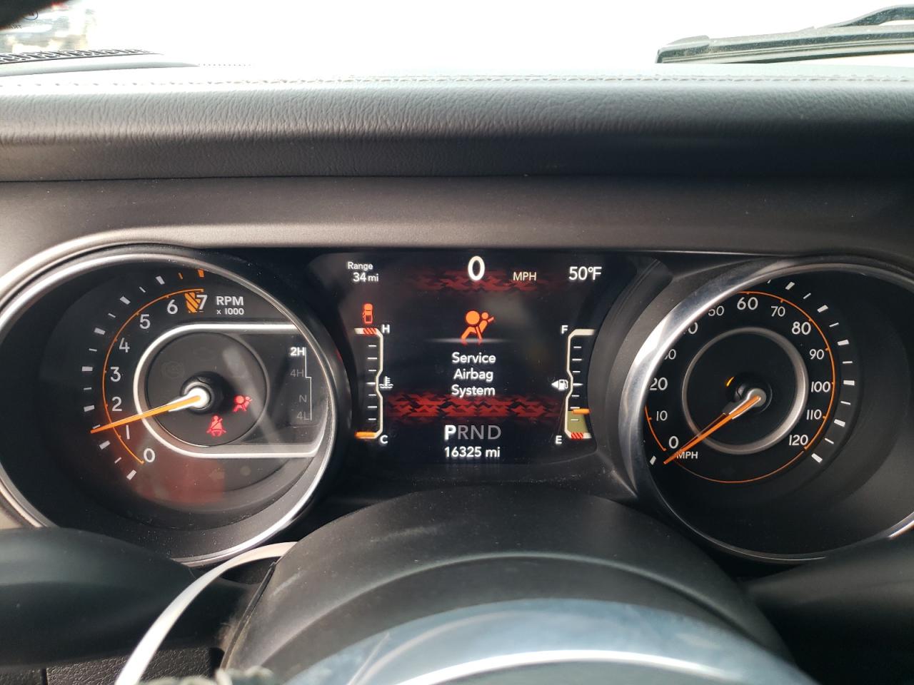 2023 JEEP GLADIATOR RUBICON VIN:1C6JJTBG4PL527598