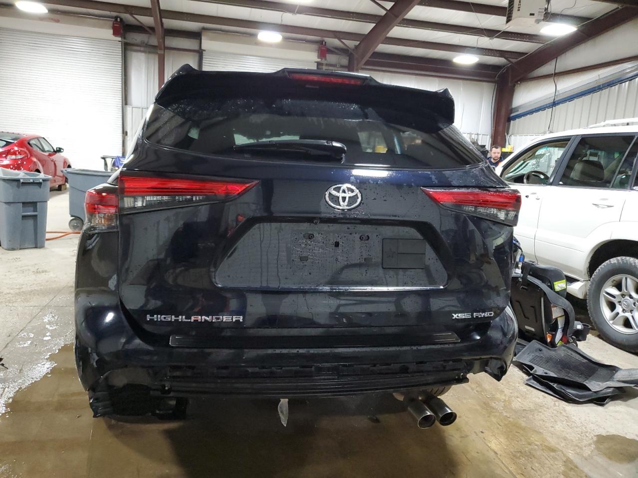 2022 TOYOTA HIGHLANDER XSE VIN:5TDLZRBH7NS184271
