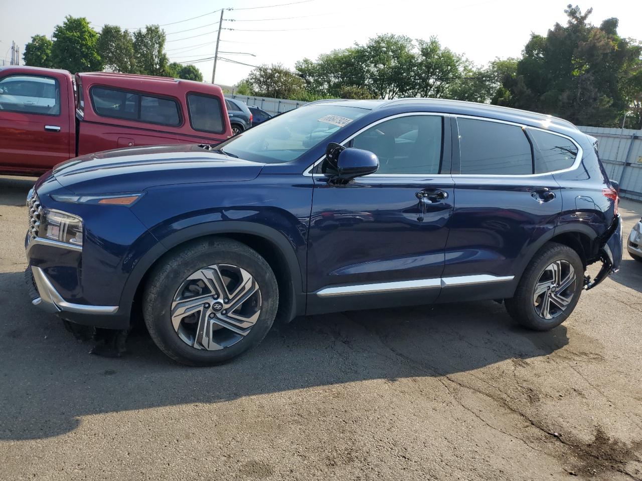 2022 HYUNDAI SANTA FE SEL VIN:5NMS24AJ5NH449103