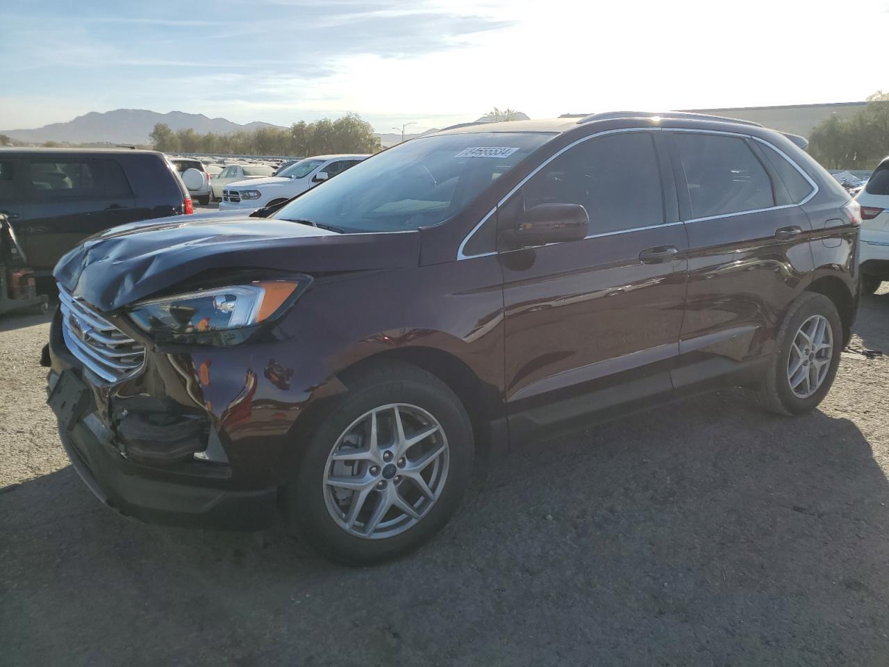 2022 FORD EDGE SEL VIN:2FMPK4J9XNBB09354