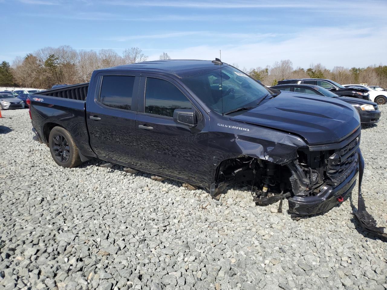 2023 CHEVROLET SILVERADO K1500 CUSTOM VIN:1GCPDBEK7PZ159886