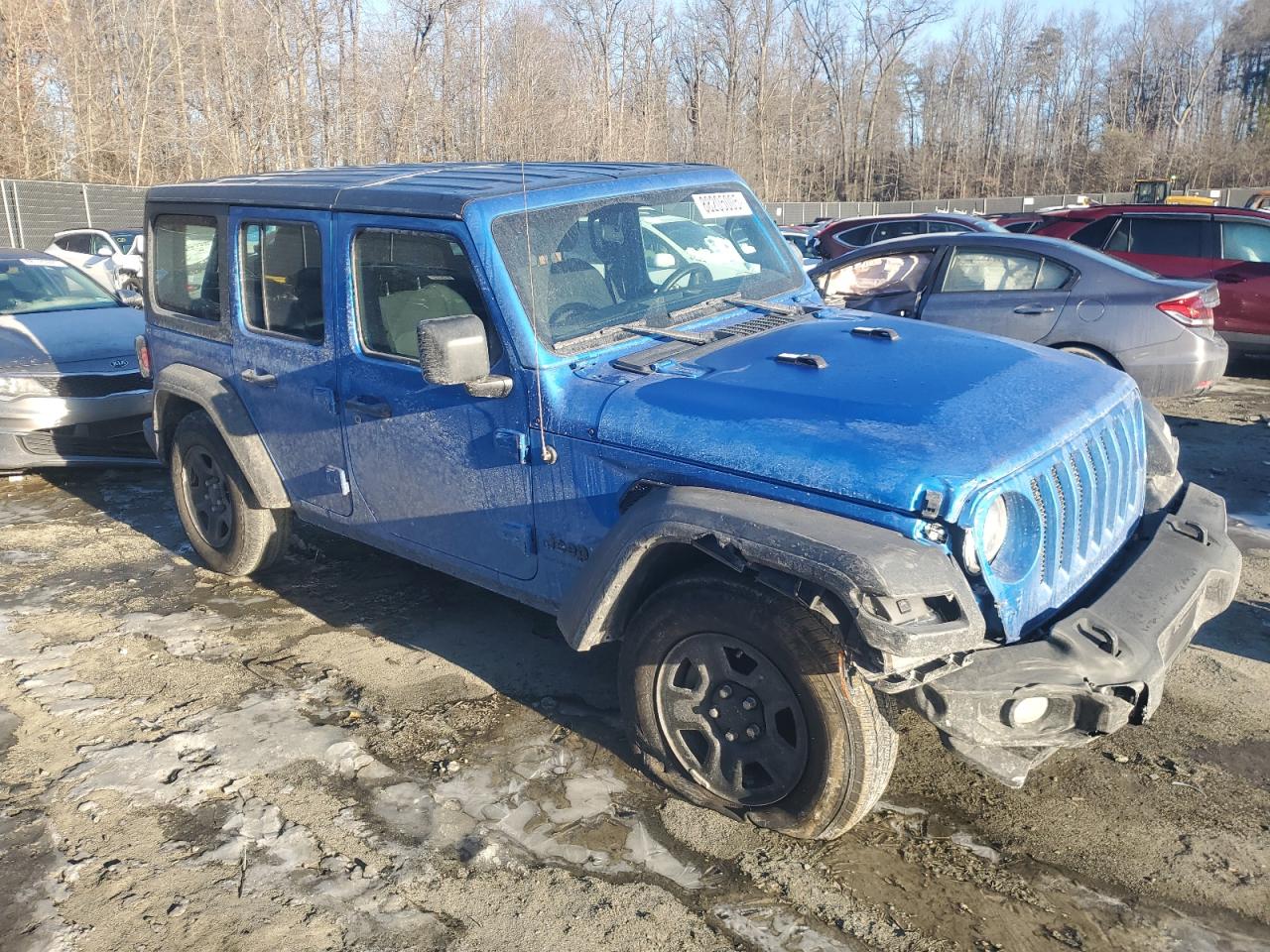 2022 JEEP WRANGLER UNLIMITED SPORT VIN:1C4HJXDNXNW245004