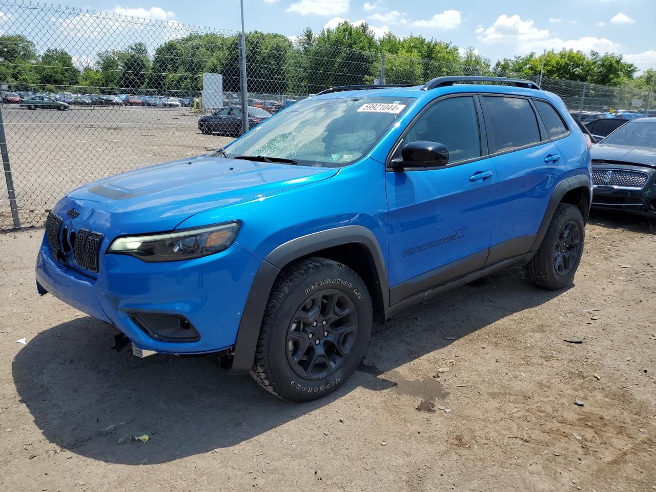 2022 JEEP CHEROKEE LATITUDE VIN:1C4PJMCXXND542752