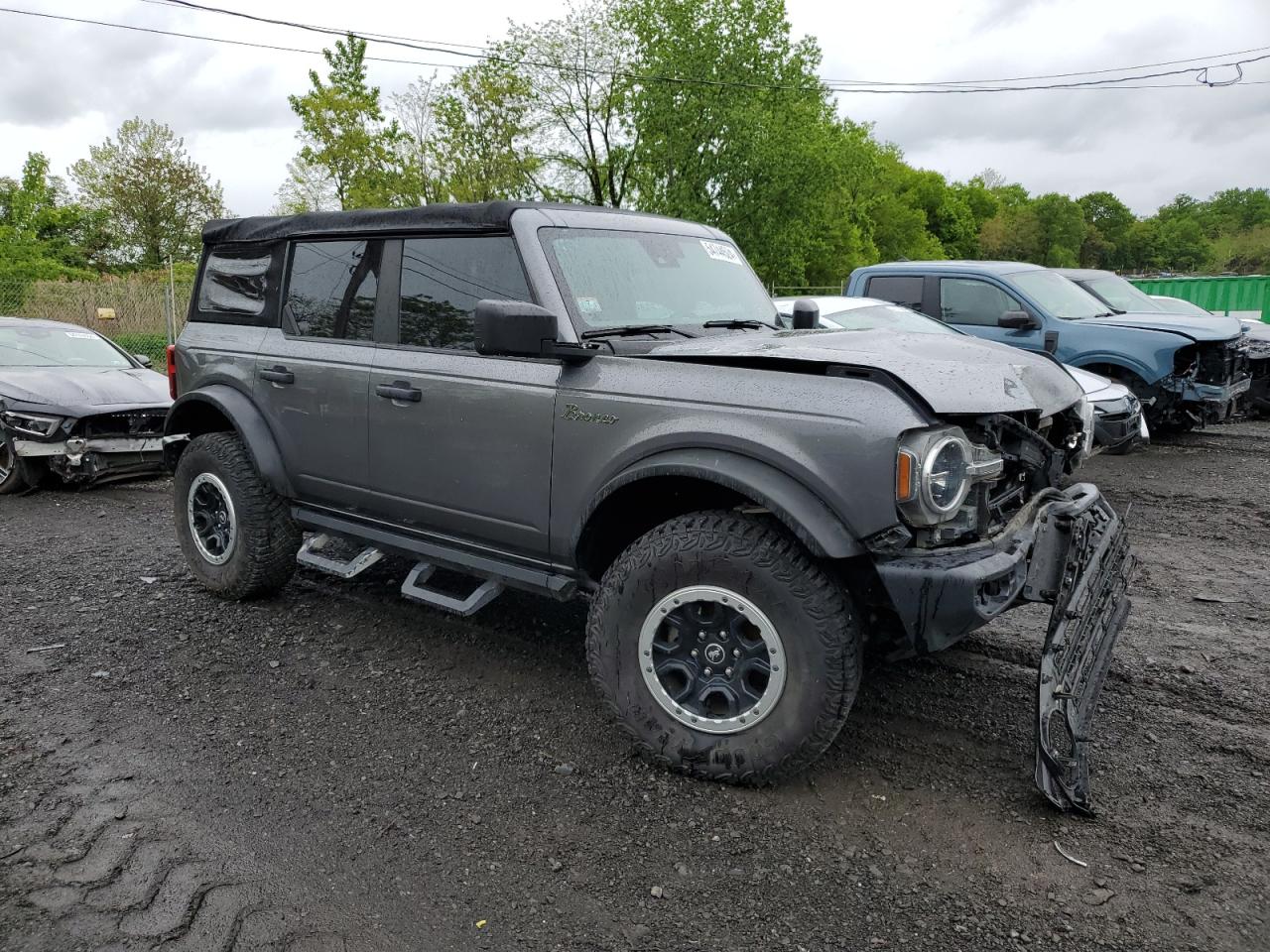 2022 FORD BRONCO BASE VIN:1FMDE5DH9NLA74809