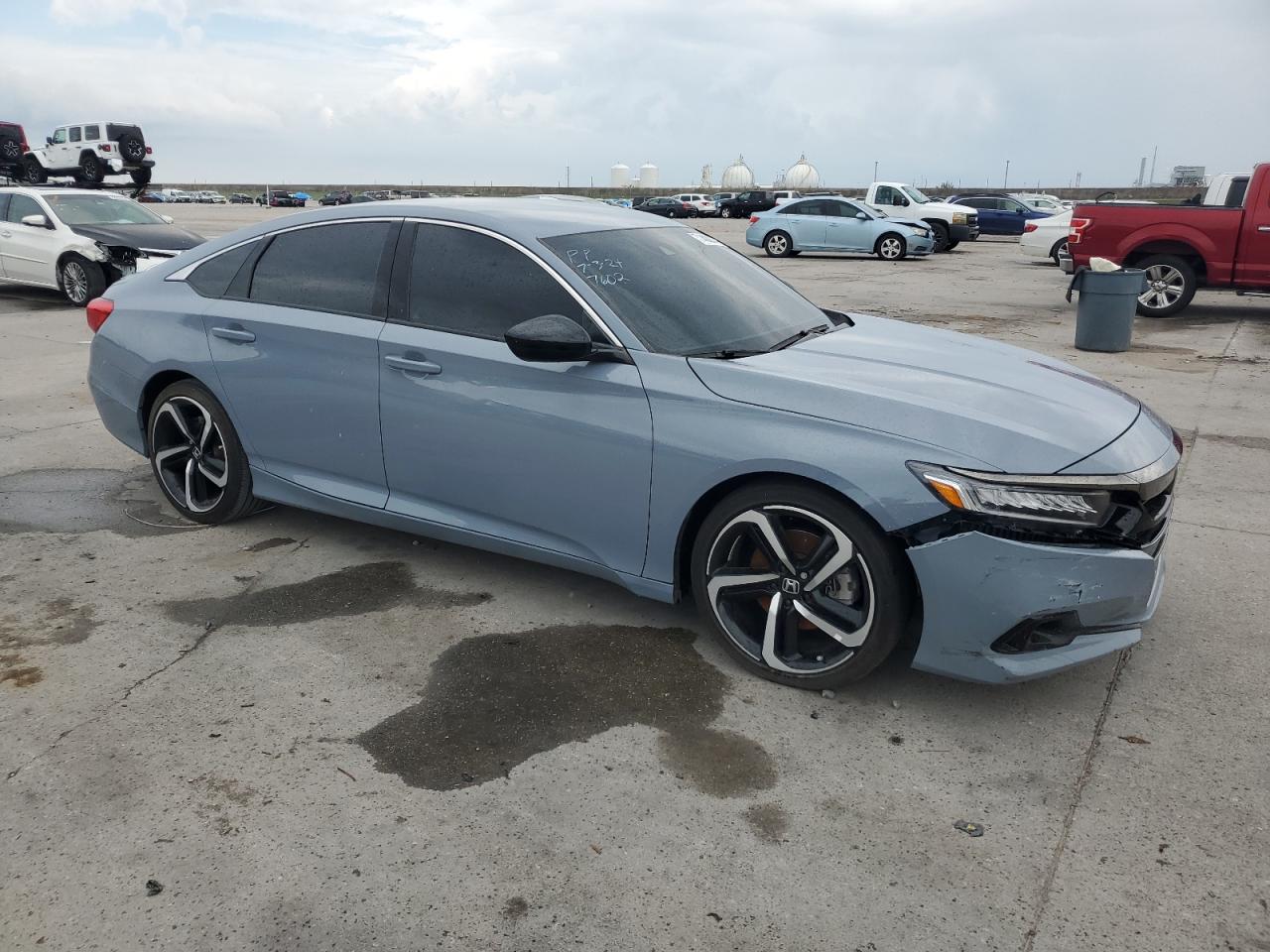 2022 HONDA ACCORD SPORT VIN:1HGCV1F39NA087602