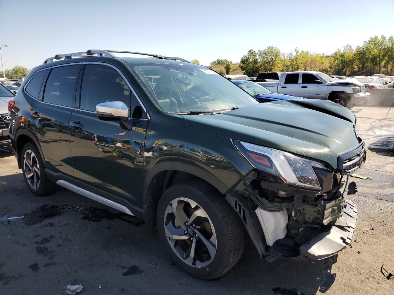 2022 SUBARU FORESTER TOURING VIN:JF2SKARC8NH477811