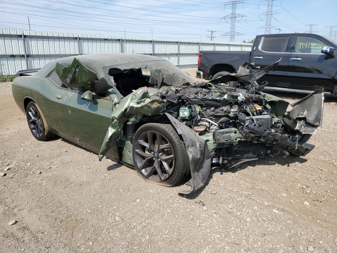 2023 DODGE CHALLENGER SXT VIN:2C3CDZAG7PH524760