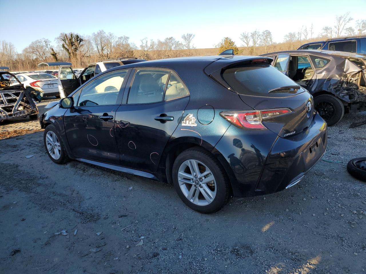 2022 TOYOTA COROLLA SE VIN:JTND4MBE1N3168379