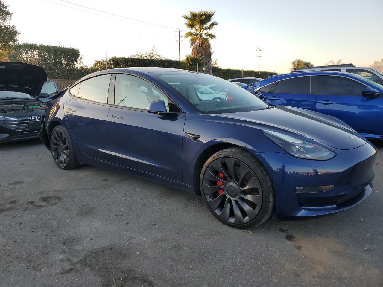 2022 TESLA MODEL 3  VIN:5YJ3E1EC5NF159709