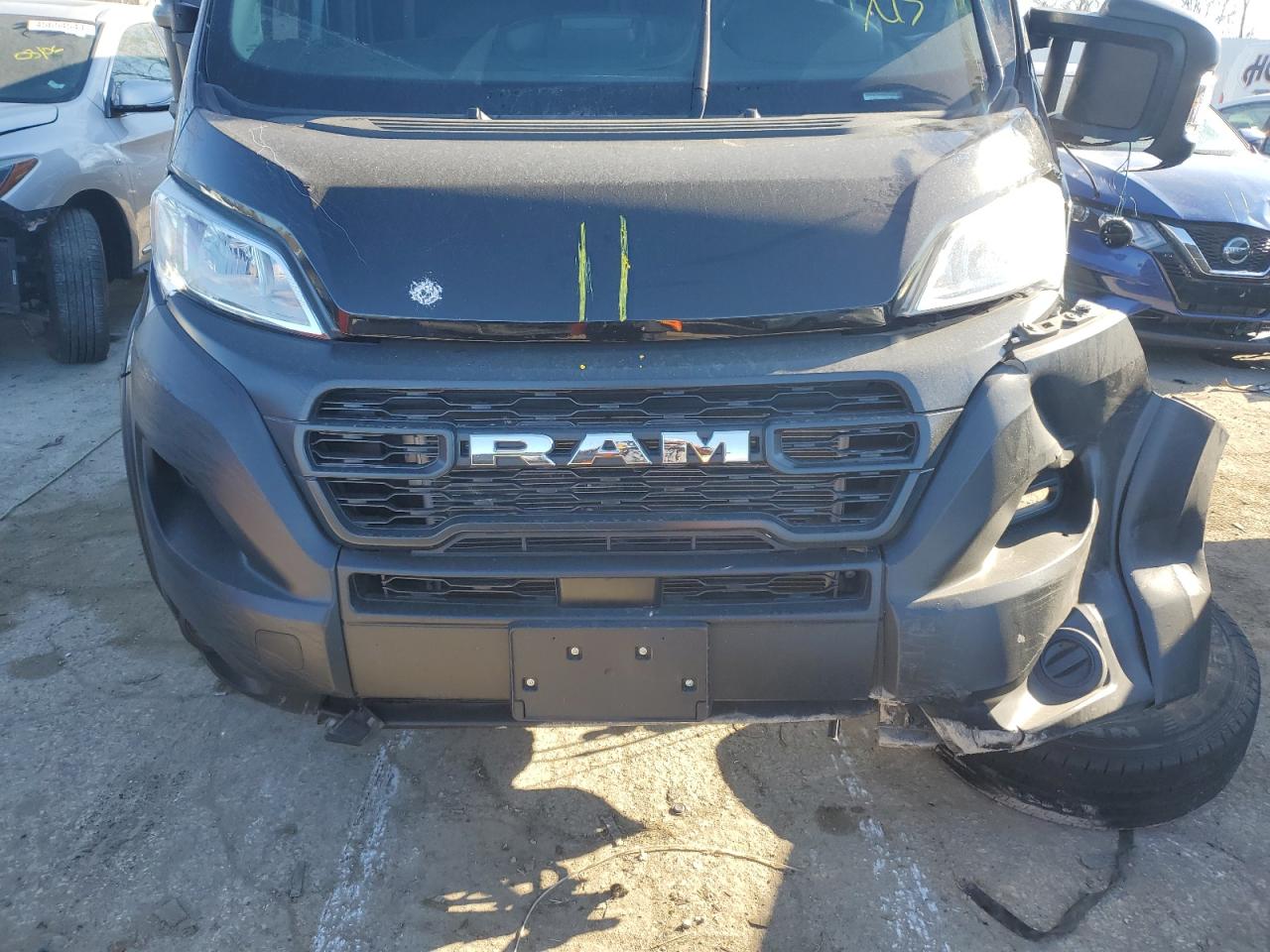 2023 RAM PROMASTER 3500 3500 HIGH VIN:3C6MRVJG6PE568715