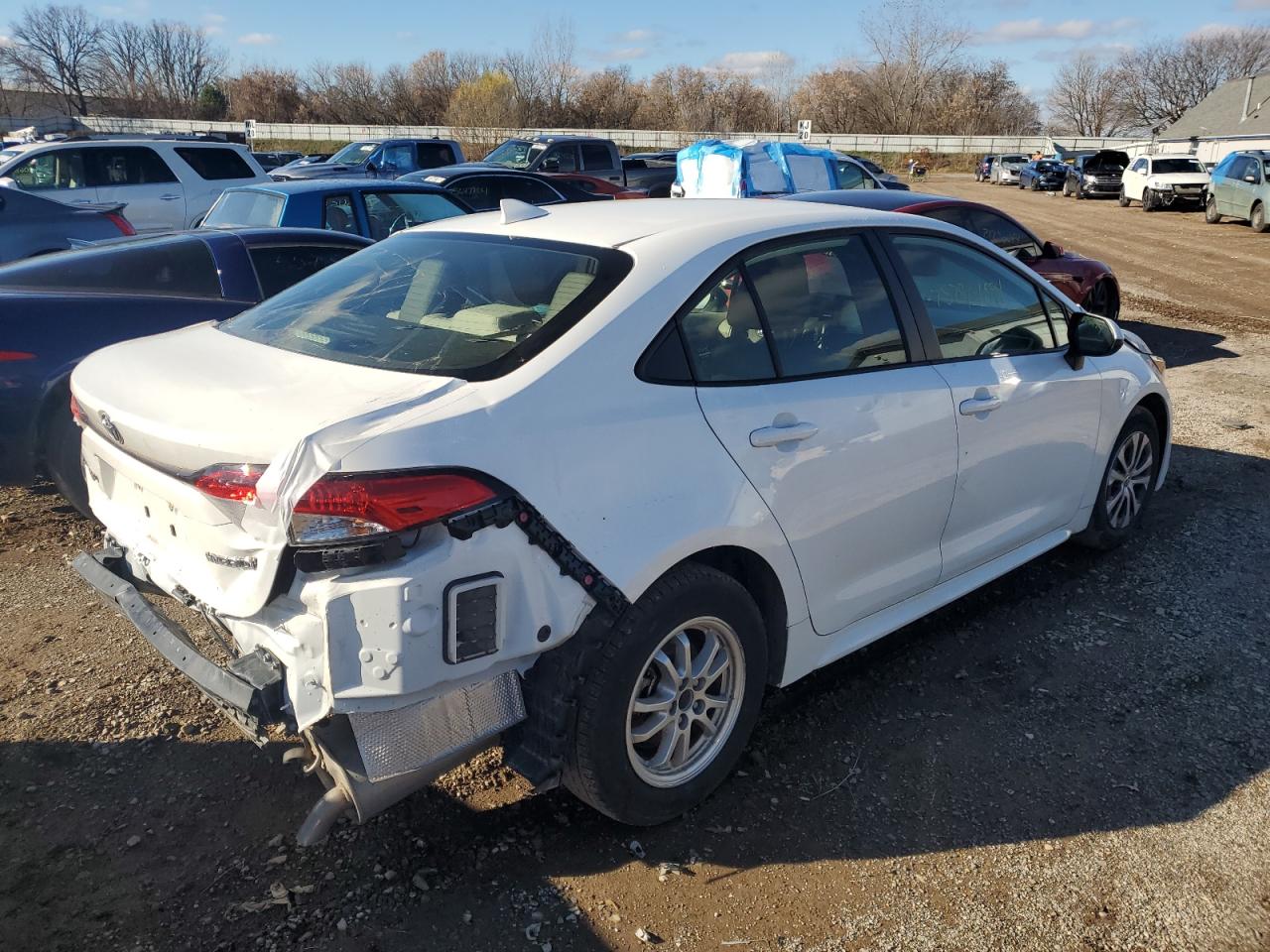 2022 TOYOTA COROLLA LE VIN:JTDEAMDE7N3004455
