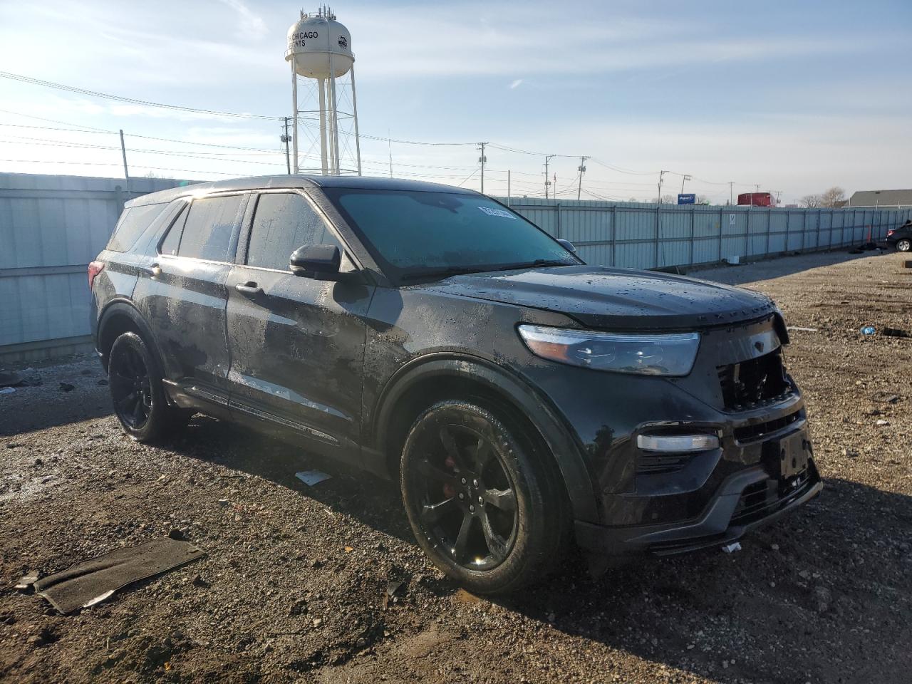 2022 FORD EXPLORER ST VIN:1FM5K8GC5NGA81165