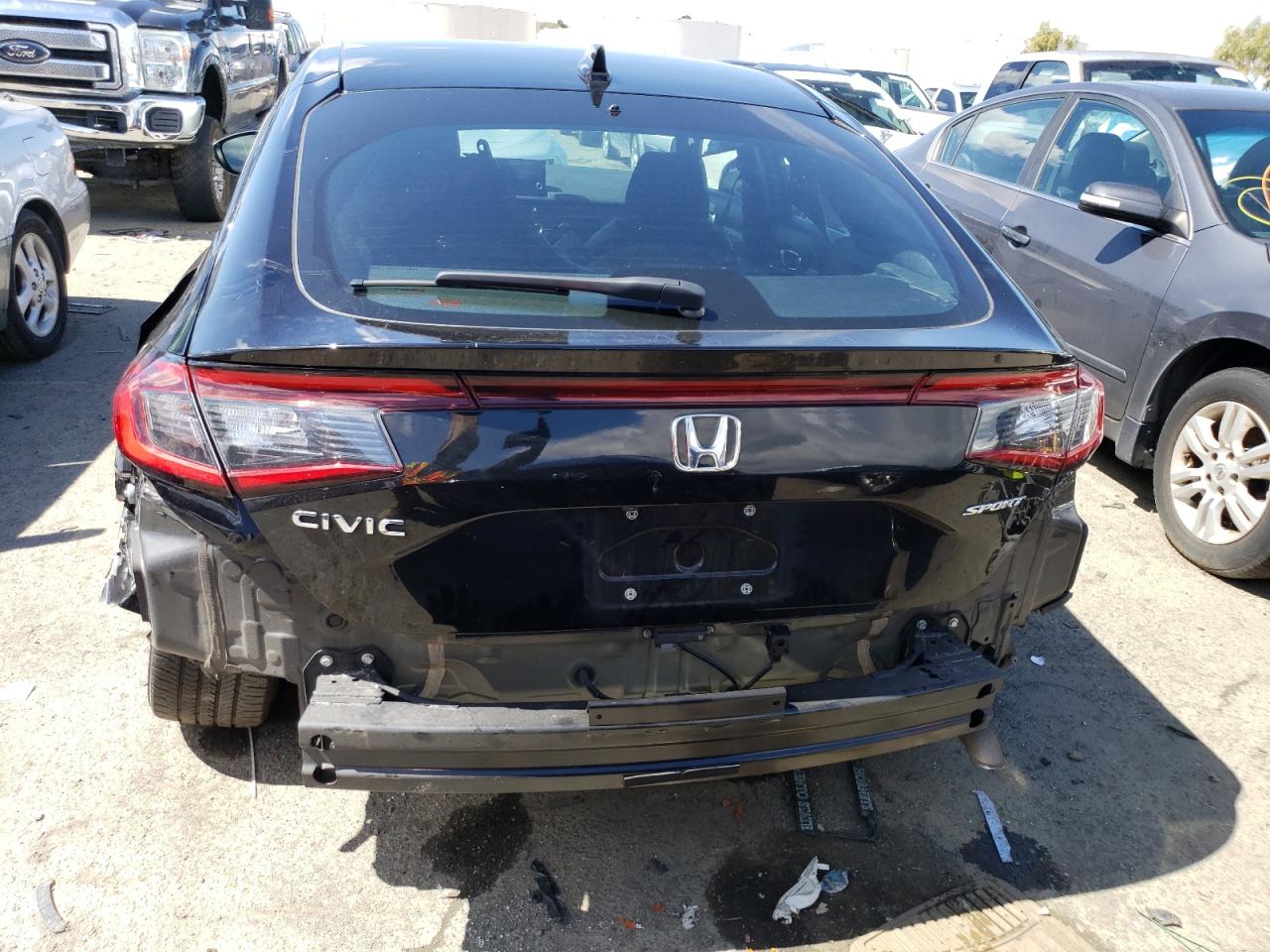 2022 HONDA CIVIC SPORT VIN:19XFL2H87NE023989