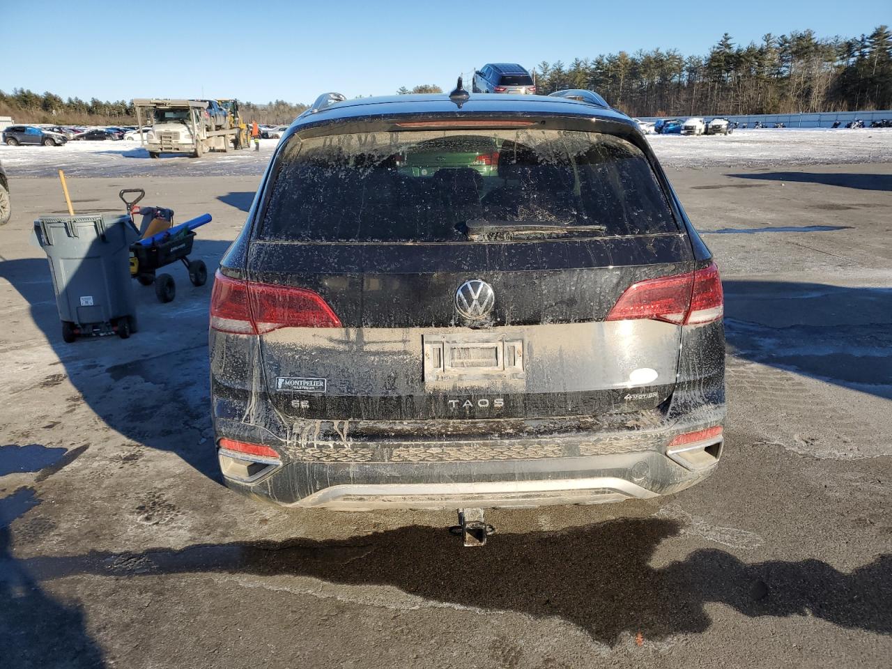 2022 VOLKSWAGEN TAOS SE VIN:3VVWX7B26NM074509