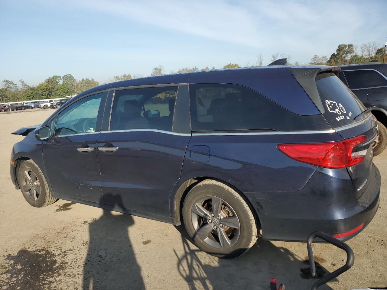 2022 HONDA ODYSSEY EX VIN:5FNRL6H58NB069707