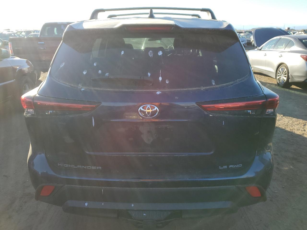 2022 TOYOTA HIGHLANDER L VIN:5TDBZRBHXNS200345