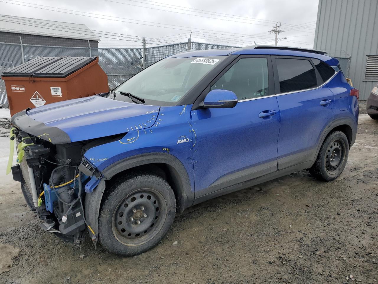 2022 KIA SELTOS S VIN:KNDEUCAA0N7246693