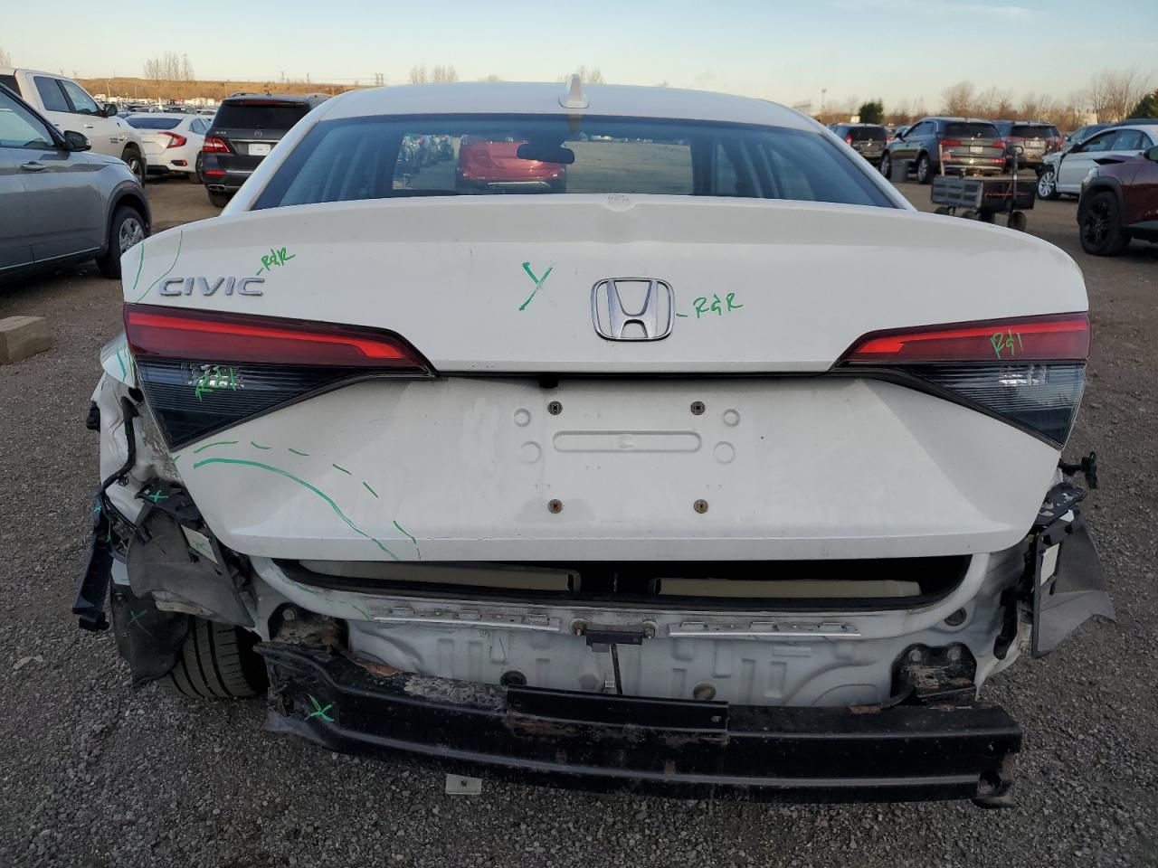 2022 HONDA CIVIC LX VIN:2HGFE2F25NH118324