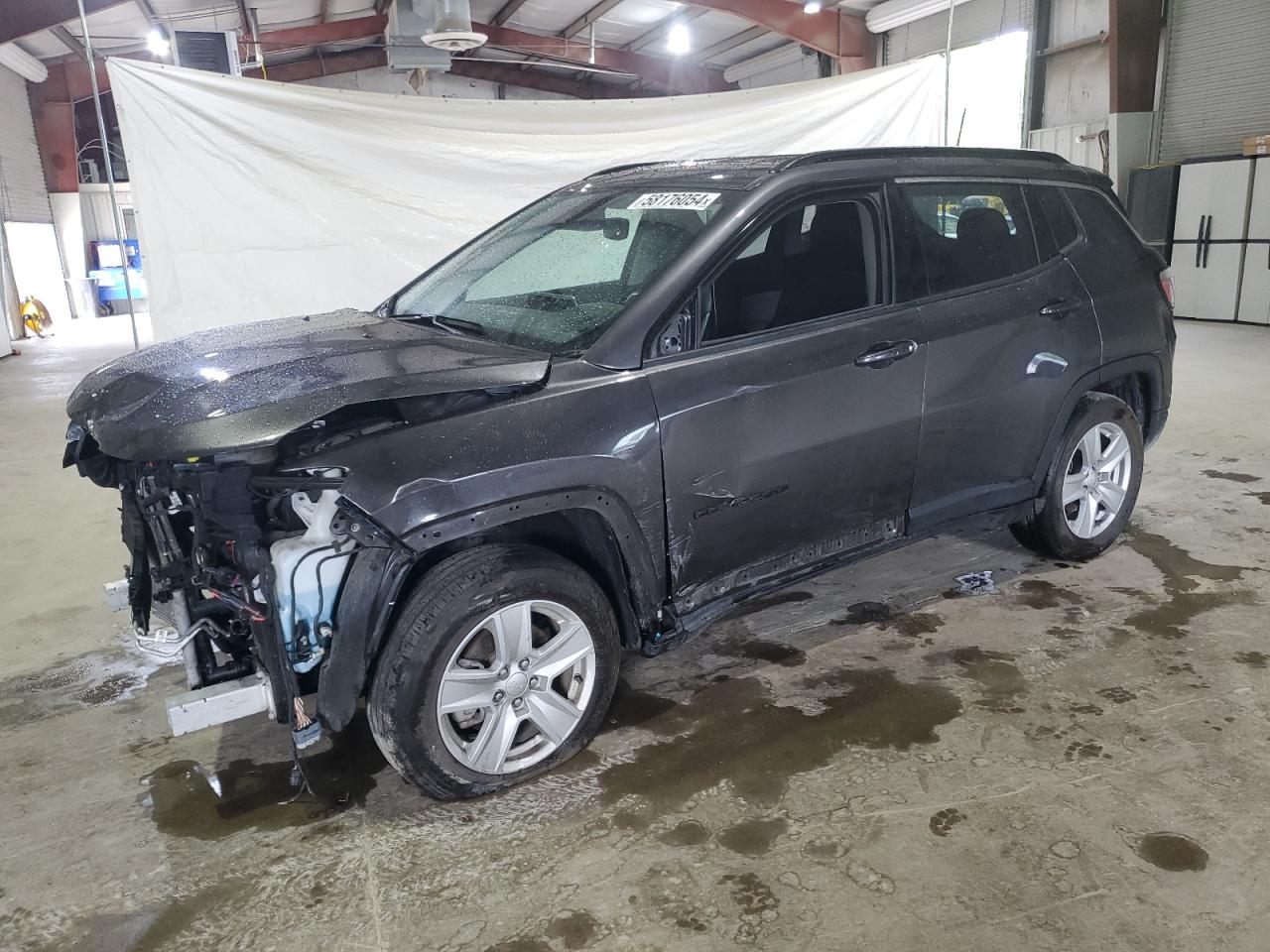 2022 JEEP COMPASS LATITUDE VIN:3C4NJDBB3NT208098