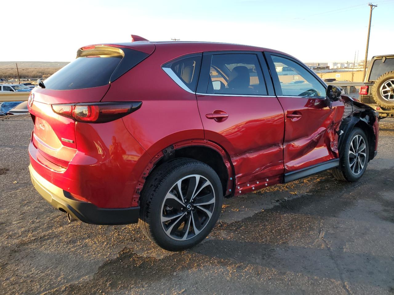 2022 MAZDA CX-5 PREMIUM VIN:JM3KFBDM7N1538798