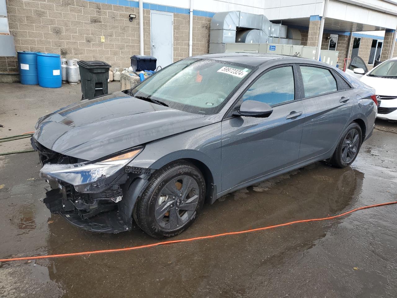 2023 HYUNDAI ELANTRA BLUE VIN:KMHLM4AJ5PU070110