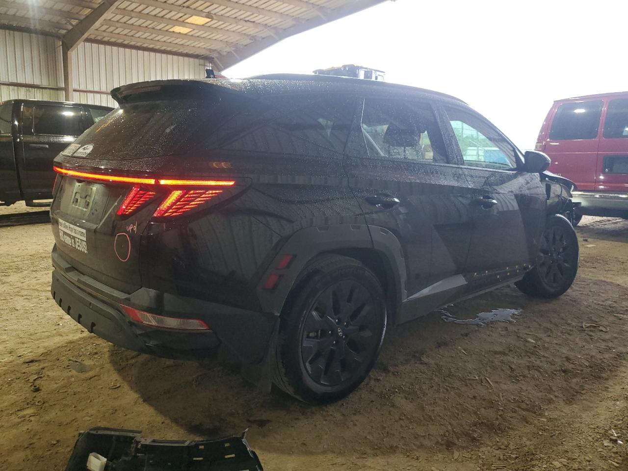 2022 HYUNDAI TUCSON N LINE VIN:KM8JF3AE1NU157871