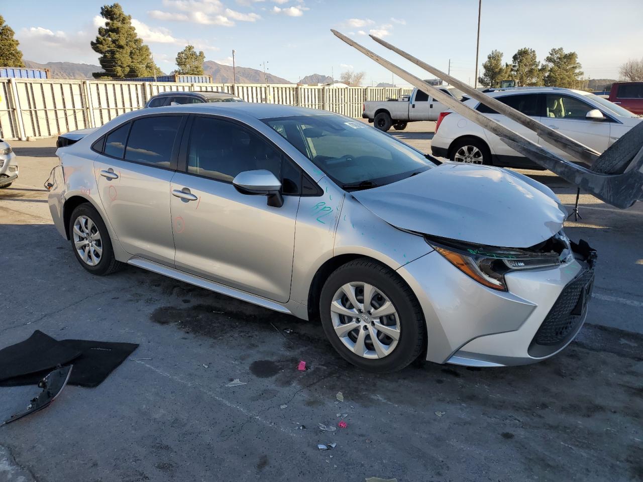 2022 TOYOTA COROLLA LE VIN:JTDEPMAE0N3017941