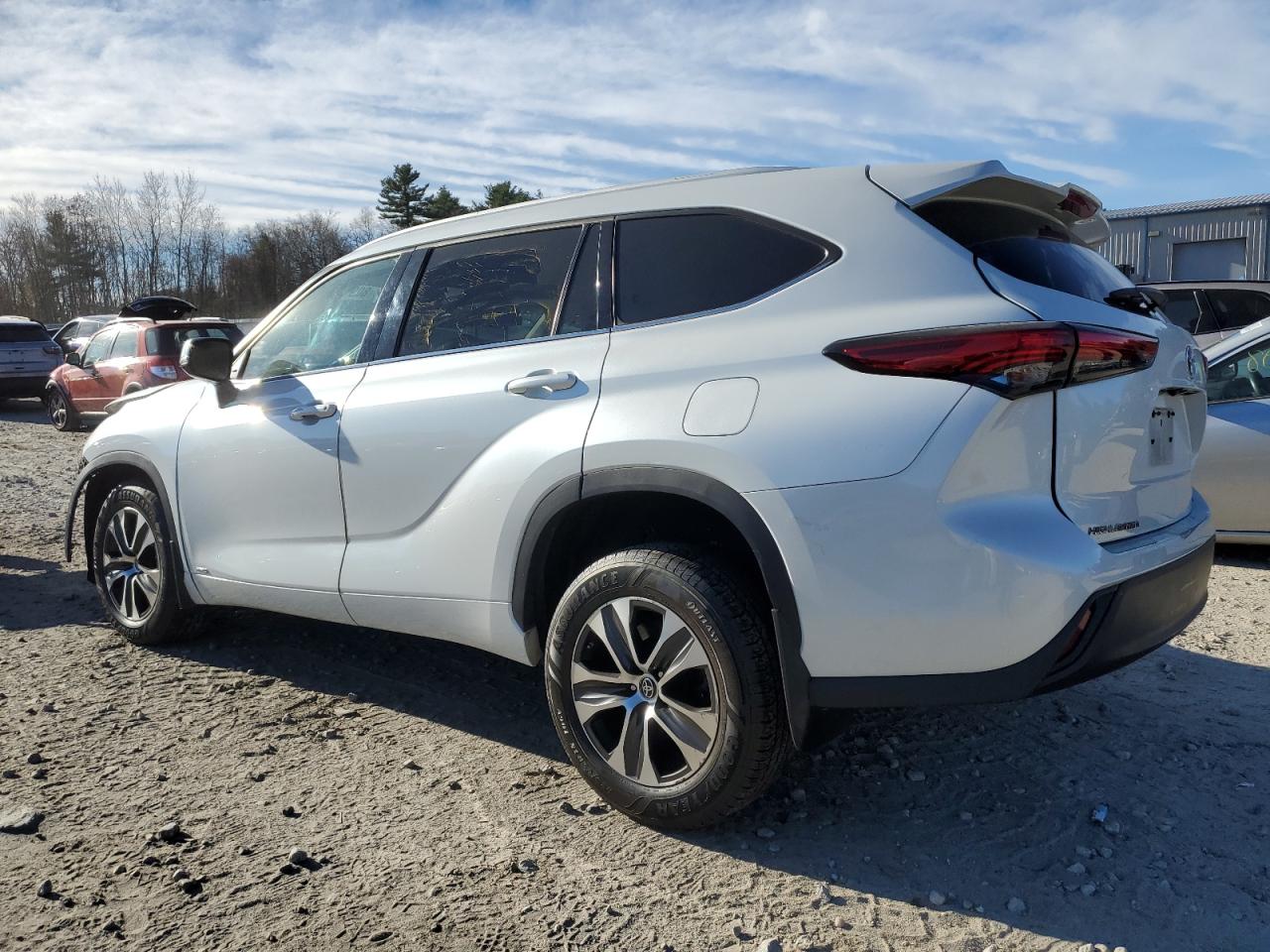 2022 TOYOTA HIGHLANDER HYBRID XLE VIN:5TDHBRCHXNS538969
